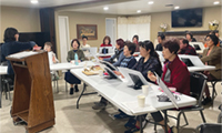 주광옥 합창단 가을 공연위해 연습