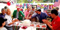 뉴욕베트남참전유공자전우회, 김석환 예비역 대령 83세 생신 축하