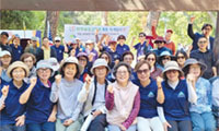 화토 산악회 신구회장 이취임식