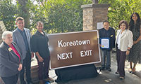 [OC한인사회 5대 뉴스] 부에나팍 인근 프리웨이 ‘코리아타운’ 사인판 세워
