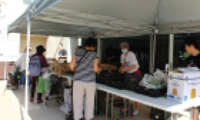 Korean Resource Center (KRC) Holds Free Food Bank Event in LA Koreatown