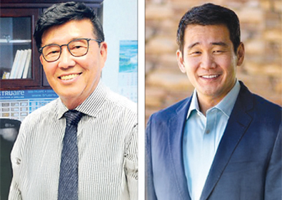 그랜드 마샬 이용기 이사장(A&E 기독교재단)·명예 그랜드 마샬 데이브 민 연방하원의원