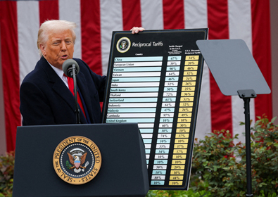 트럼프, 상호관세 ‘여론전’… “강력·신속, 다른 나라 불평없어”