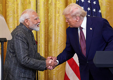 美-인도, 무역 잠정합의안 발표…인도산 관세 50%→18%로