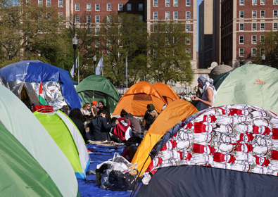 하버드·MIT, 반전 텐트 농성 시위대에 최후통첩 ‘긴장 고조’