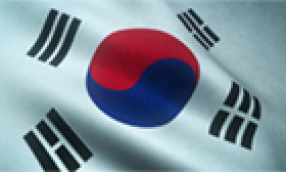 LA 시청 태극기 조명